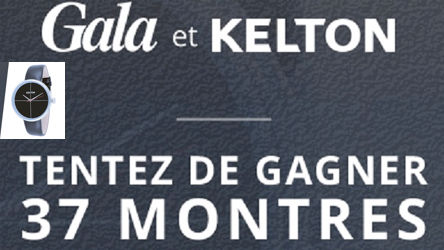 jeu concours Kelton