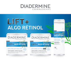 diadermine lift + algo rétinol