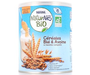 Céréales Naturnes Bio de Nestlé Bébé
