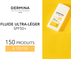 Fluide Ultra-Léger SPF50+ Sunlina Dermina