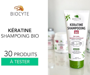 shampoing bio kératine biocyte