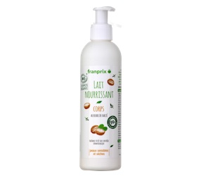 lait franprix au beurre de karité