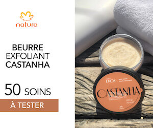 beurre exfoliant Castanha de Natura