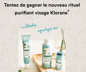 des produits Klorane offerts