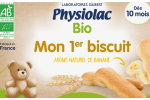 Mon 1er biscuit Physiolac Bio de Laboratoires Gilbert