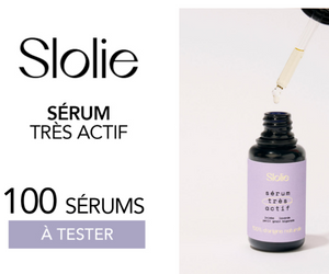 sérum actif Slolie