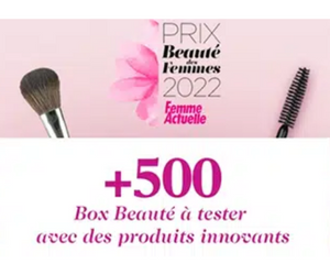 coffret de produits de beauté gratuits offert