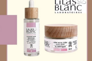 duo soins Lilas Blanc