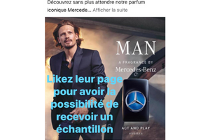parfum Mercedes Benz MAN à recevoir