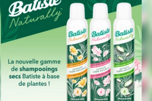 shampoing à sec de Batiste Naturally