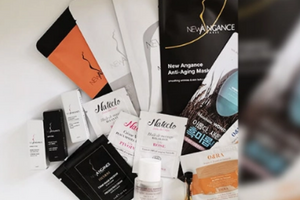 des échantillons gratuits chez Luxamour