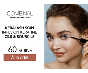 soin infusion Kératine cils et sourcils Keralash de Combinal