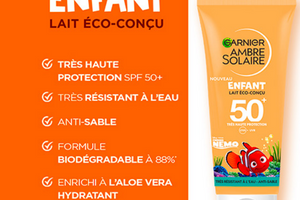Lait ambre solaire Enfant de Garnier