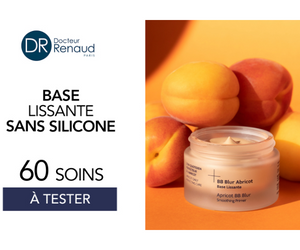 base lissante sans silicone BB Blur Abricot de Dr Renaud