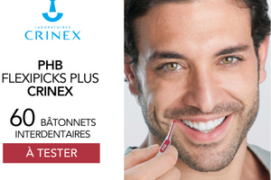 bâtonnets interdentaires PHB Flexipicks Plus de Crinex
