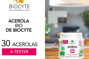 compléments ACEROLA BIO du Laboratoire Biocyte