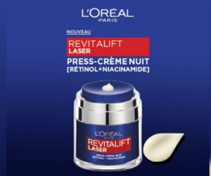 crème de nuit Revitalift Laser L’Oréal Paris