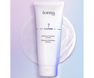 le nettoyant exfoliant lumière Ioma