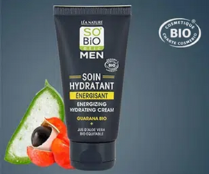 le soin Hydratant énergisant SO’BiO étic MEN