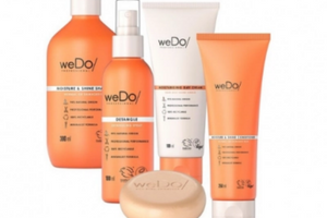 routine capillaire de la marque weDo
