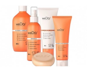 routine capillaire de la marque weDo