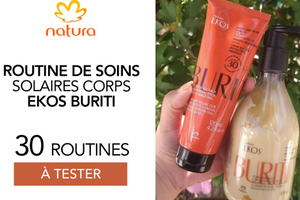 routine de soins solaires EKOS BURIT NATURA