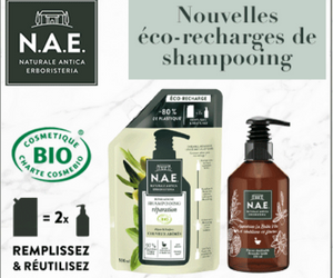 shampooing éco-recharge au choix N.A.E