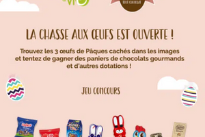 un panier de chocolat à gagner