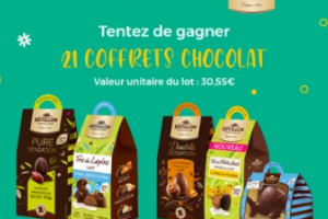 coffret de chocolats Révillon