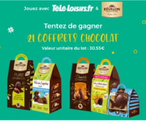 coffret de chocolats Révillon