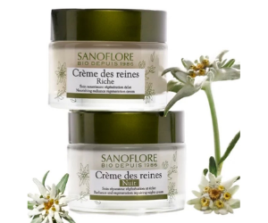 échantillons de Crèmes des Reines Sanoflore