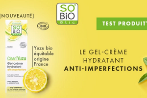gel crème hydratant Clean’Yuzu de So’Bio étic