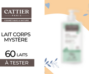 lait pour le corps mystère de Cattier