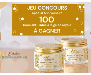 duo de soins antirides de Fleurance Nature