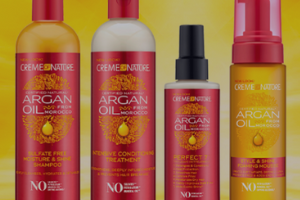 gamme de soin à l'huile d’argan Cream of Nature