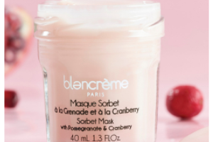 masque visage sorbet de Blancrème