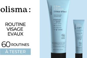routine visage de la marque Evaux d’Olisma
