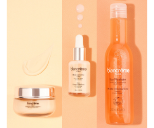 routine visage éclat de Blancrème