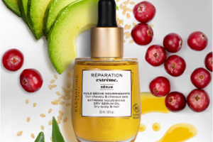 sérum huile sèche pour cheveux d'Elenature