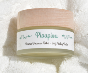 baume douceurs bébé de Pioupiou Cosmétics