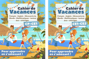 cahier de vacances à recevoir