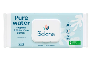 lingettes Pure Water de Biolane