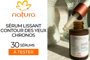 sérum lissant contour des yeux Natura Chronos