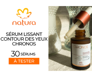 sérum lissant contour des yeux Natura Chronos