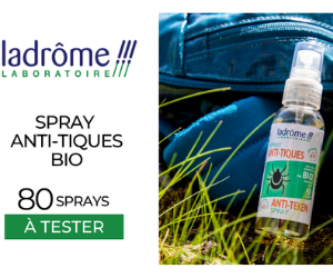 spray anti-tiques bio Ladrôme Laboratoire