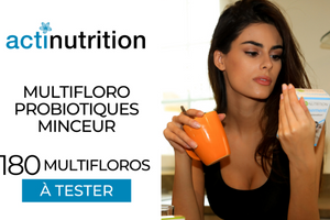 cure multifloros probiotiques minceur d’Actinutrition