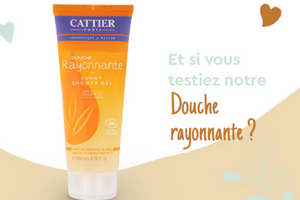 gel douche rayonnante Cattier
