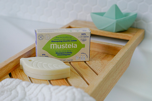 le shampoing douche solide Mustela