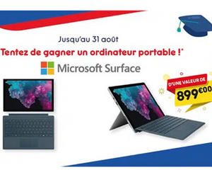 un Microsoft Surface Pro 6 à gagner
