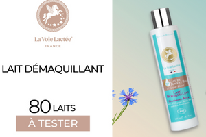lait démaquillant de La Voie Lactée
